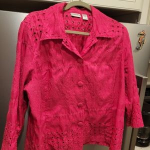 Chico's size 3 light weight jacket